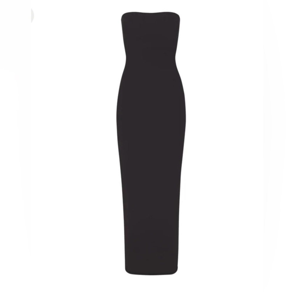 Skims Fits Everybody Tube Dress in Onyx NWT - Picture 3 of 9